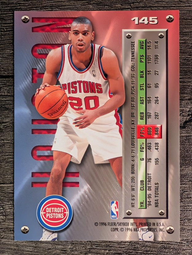 1995-96 Metal #145 Allan Houston