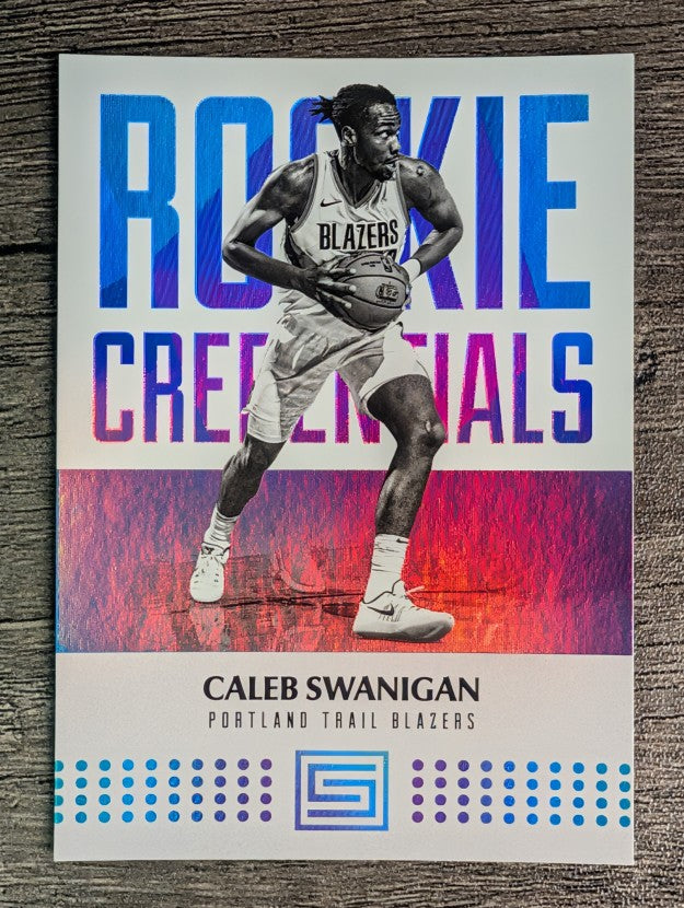2017-18 Panini Status Rookie Credentials #34 Caleb Swanigan
