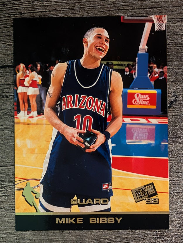1998 Press Pass In The Zone #45 Mike Bibby CL