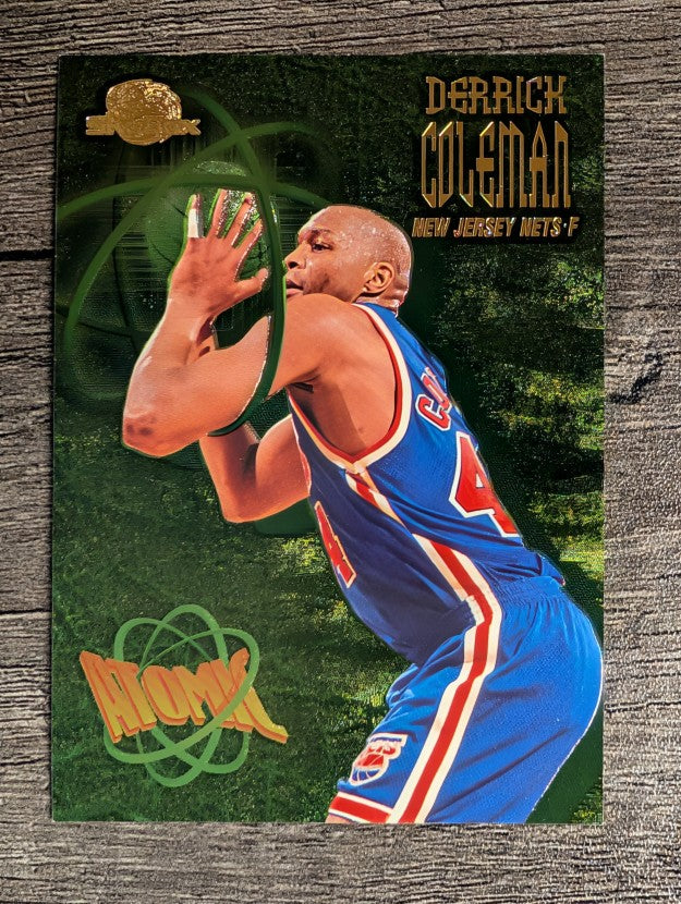 1995-96 SkyBox Premium Atomic #A9 Derrick Coleman