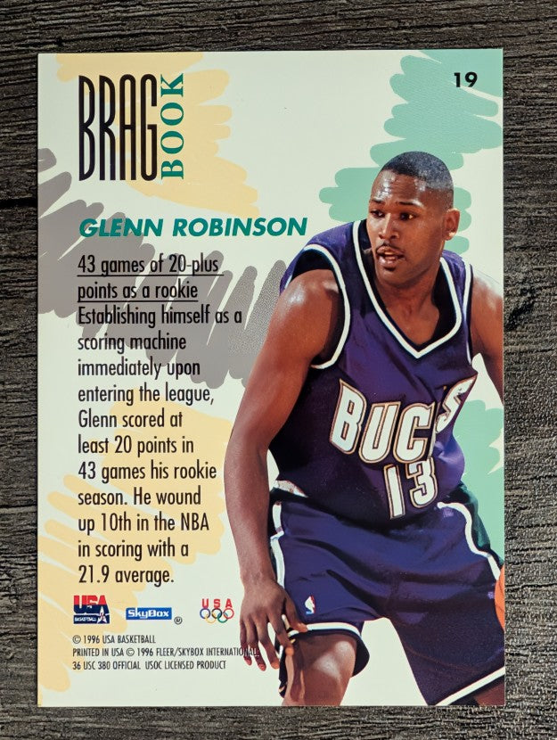 1996 SkyBox USA #19 Glenn Robinson