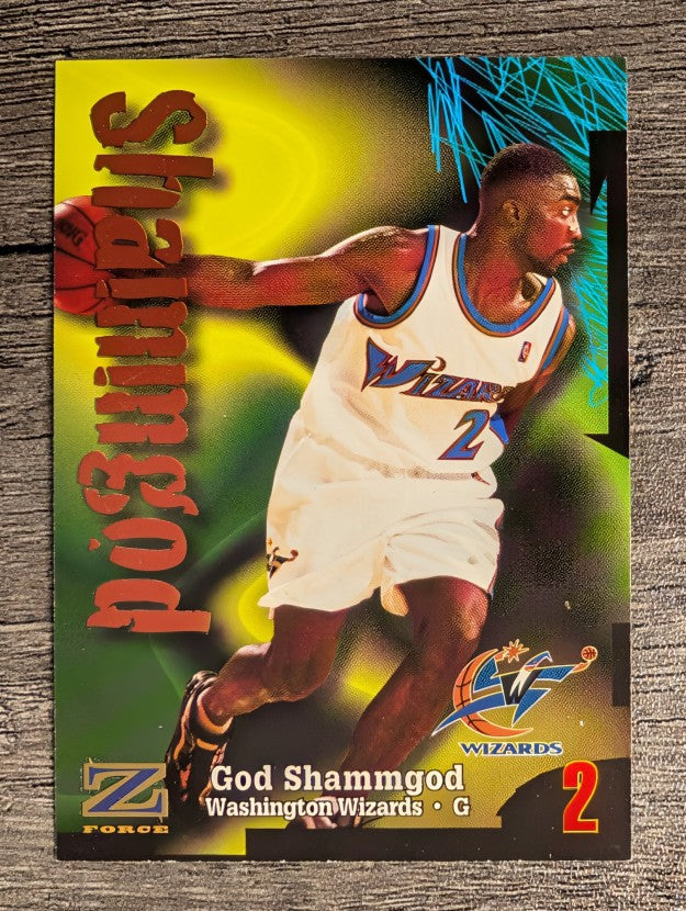 1997-98 Z-Force #122 God Shammgod RC