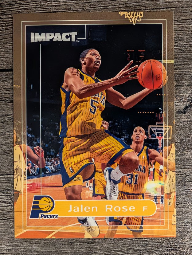 1999-00 SkyBox Impact #183 Jalen Rose