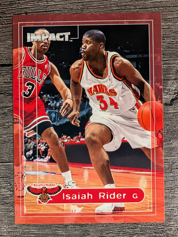 1999-00 SkyBox Impact #193 Isaiah Rider