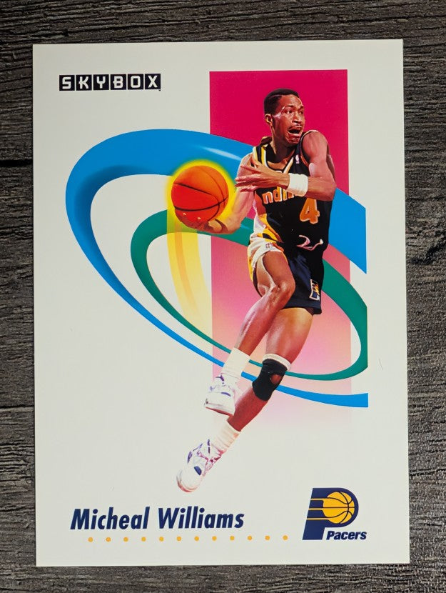 1991-92 SkyBox #121 Micheal Williams