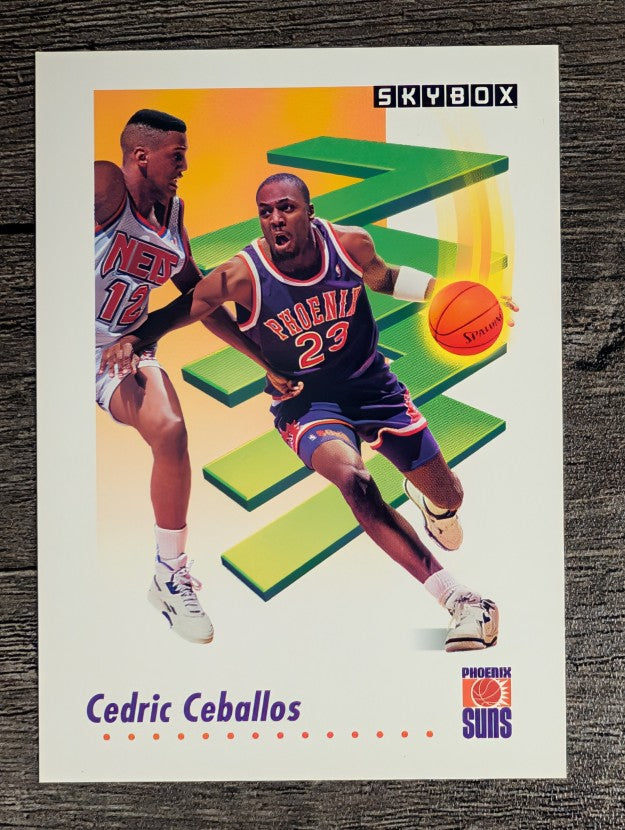 1991-92 SkyBox #222 Cedric Ceballos