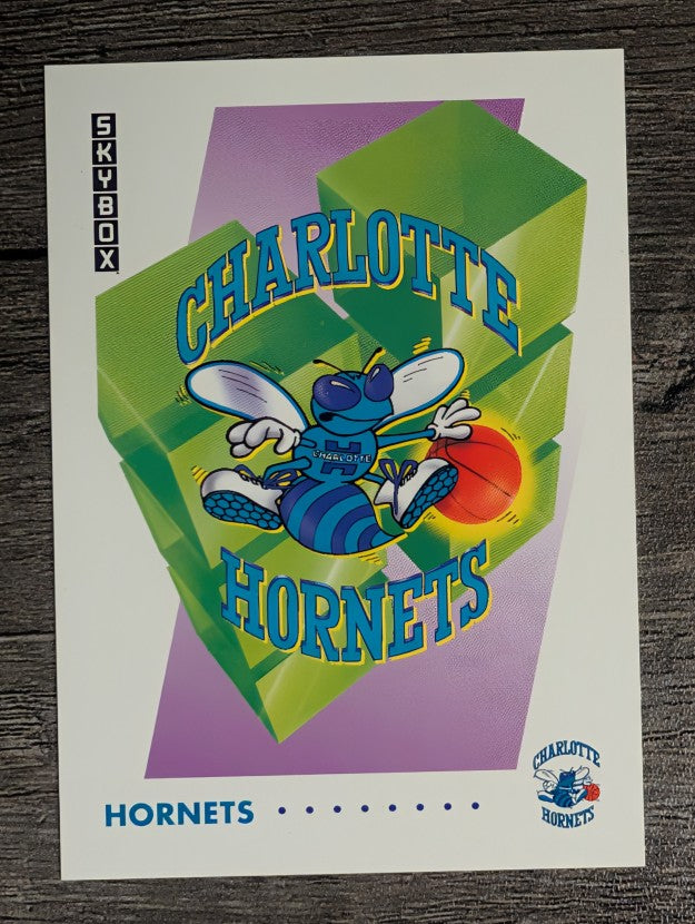 1991-92 SkyBox #353 Charlotte Hornets TL