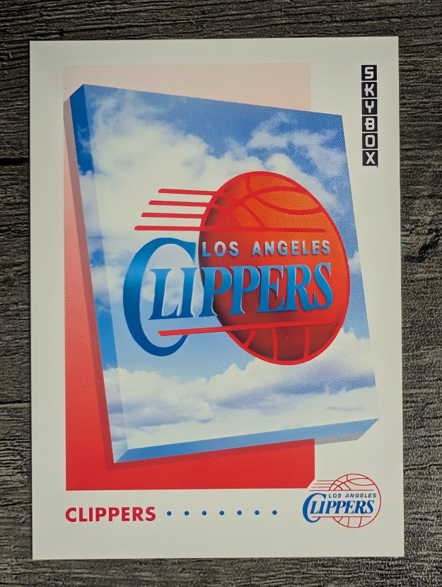 1991-92 SkyBox #362 Los Angeles Clippers TL