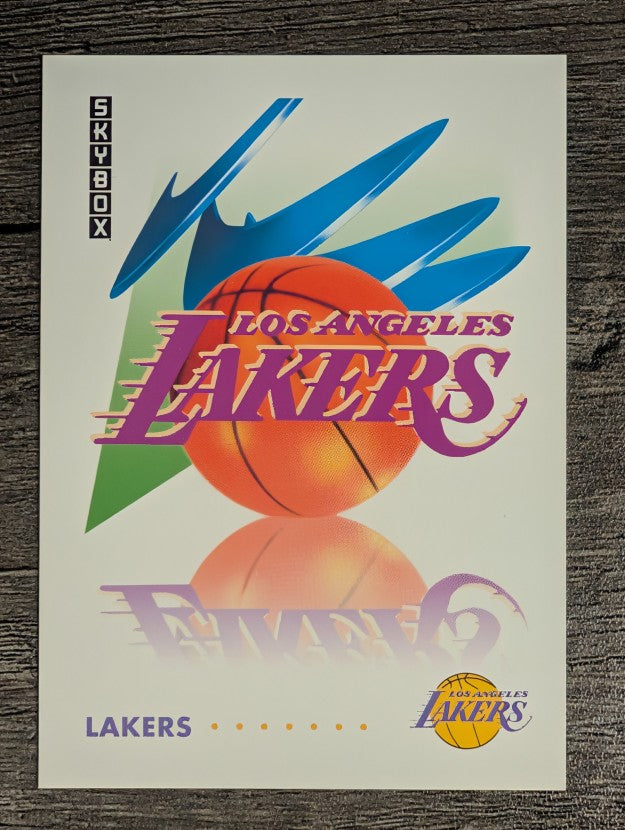 1991-92 SkyBox #363 Los Angeles Lakers TL