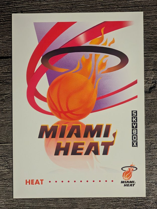 1991-92 SkyBox #364 Miami Heat TL