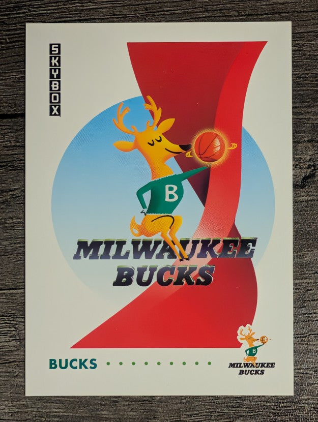 1991-92 SkyBox #365 Milwaukee Bucks TL