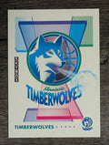 1991-92 SkyBox #366 Minnesota Timberwolves TL