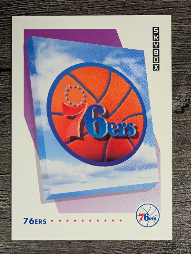 1991-92 SkyBox #370 Philadelphia 76ers TL