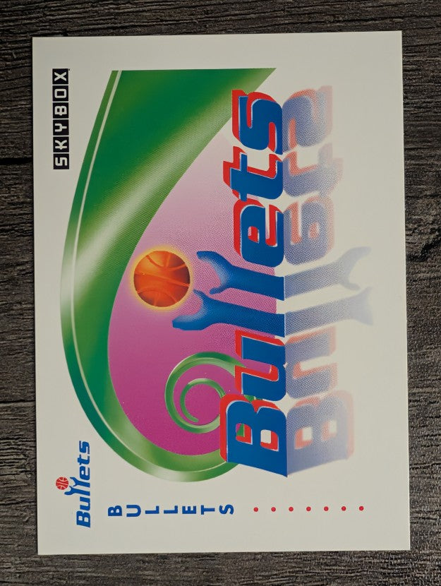 1991-92 SkyBox #377 Washington Bullets TL