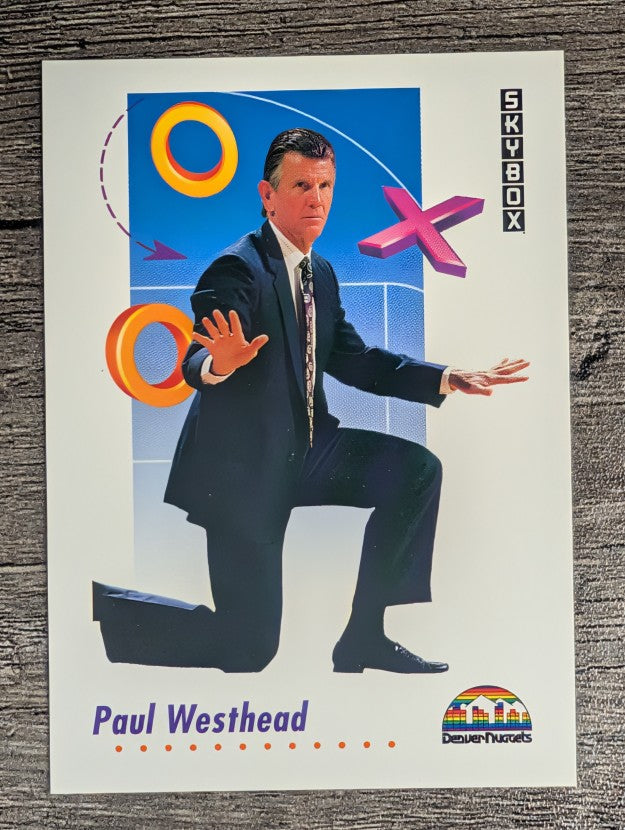 1991-92 SkyBox #384 Paul Westhead CO