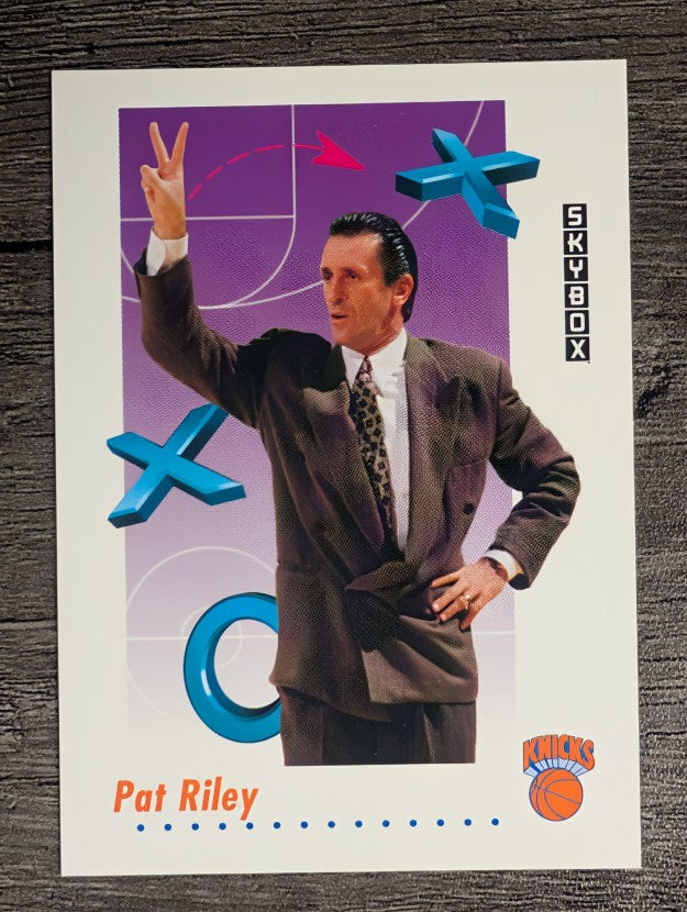 1991-92 SkyBox #395 Pat Riley CO