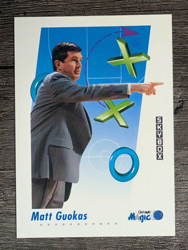1991-92 SkyBox #396 Matt Guokas CO
