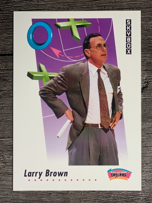 1991-92 SkyBox #401 Larry Brown CO
