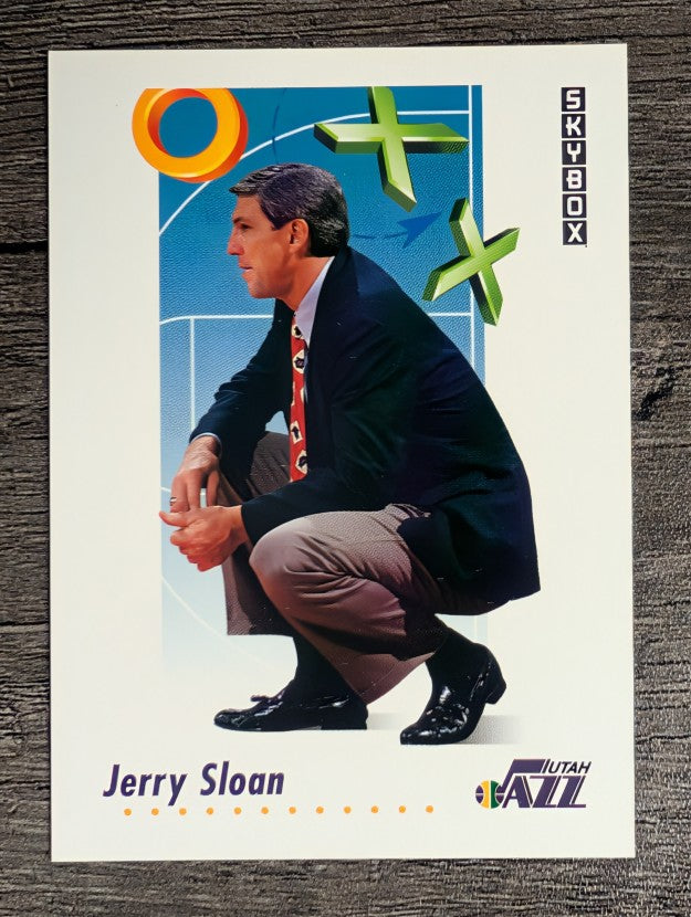 1991-92 SkyBox #403 Jerry Sloan CO