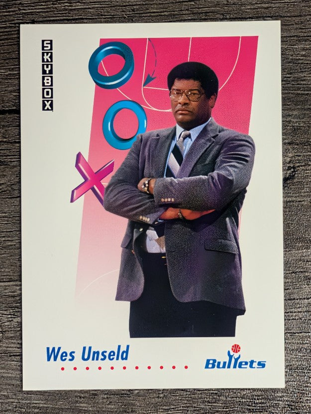 1991-92 SkyBox #404 Wes Unseld CO