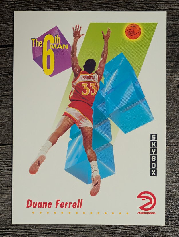 1991-92 SkyBox #432 Duane Ferrell SM