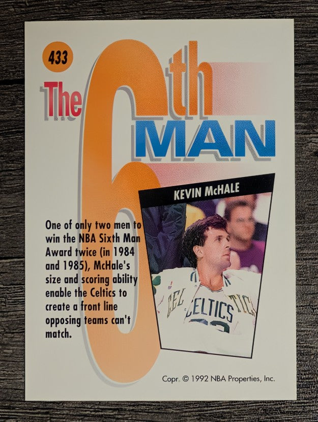 1991-92 SkyBox #433 Kevin McHale SM
