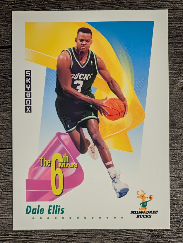 1991-92 SkyBox #446 Dale Ellis SM
