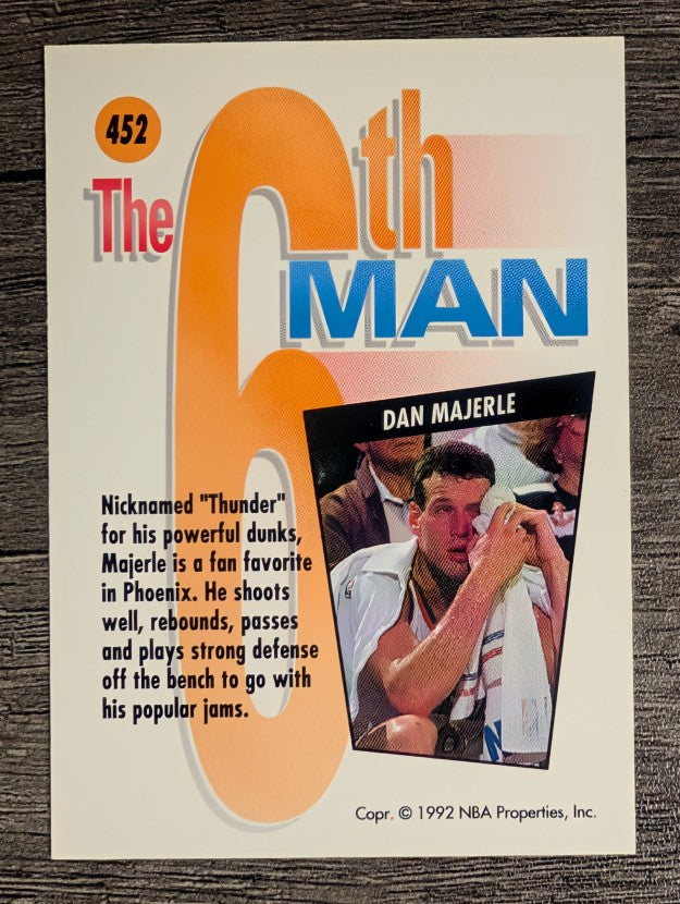 1991-92 SkyBox #452 Dan Majerle SM