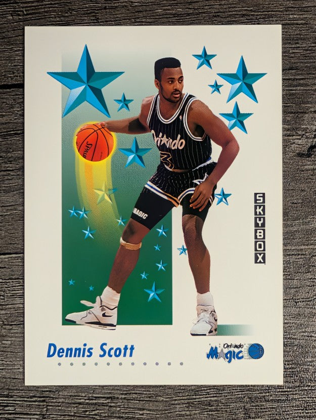 1991-92 SkyBox #504 Dennis Scott RS