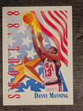 1991-92 SkyBox #553 Danny Manning USA