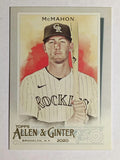 2020 Topps Allen and Ginter #214 Ryan McMahon