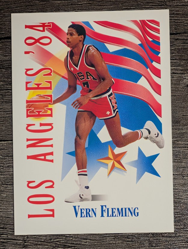 1991-92 SkyBox #557 Vern Fleming USA