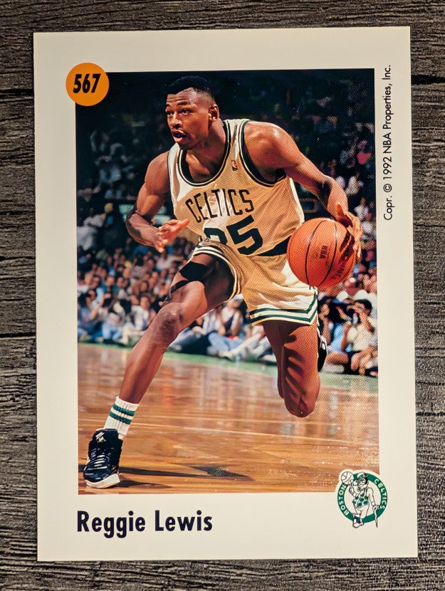 1991-92 SkyBox #567 Reggie Lewis MAG