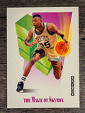 1991-92 SkyBox #567 Reggie Lewis MAG