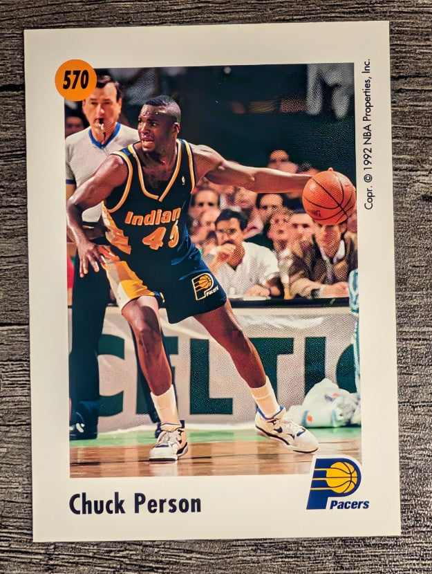 1991-92 SkyBox #570 Chuck Person MAG