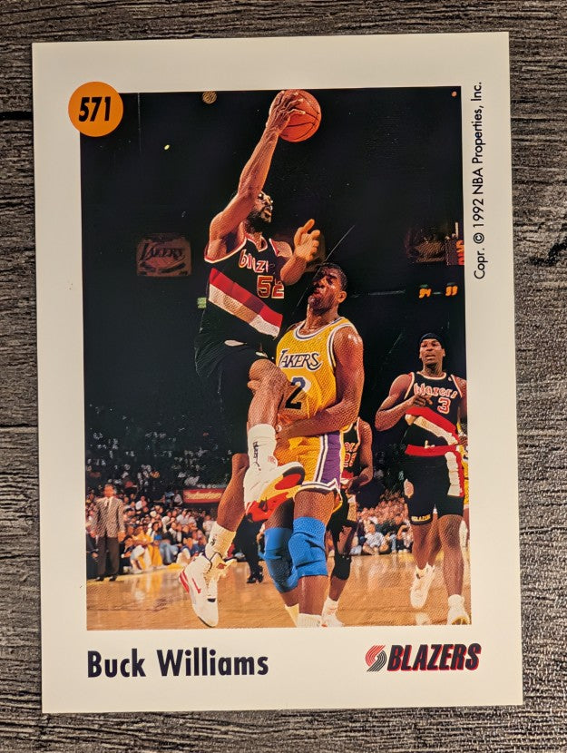 1991-92 SkyBox #571 Buck Williams MAG