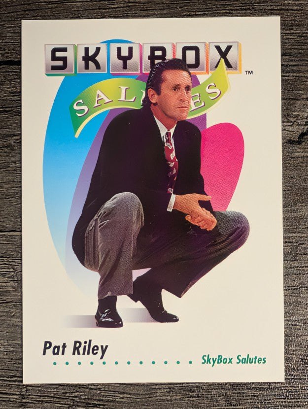 1991-92 SkyBox #576 Pat Riley CO SAL