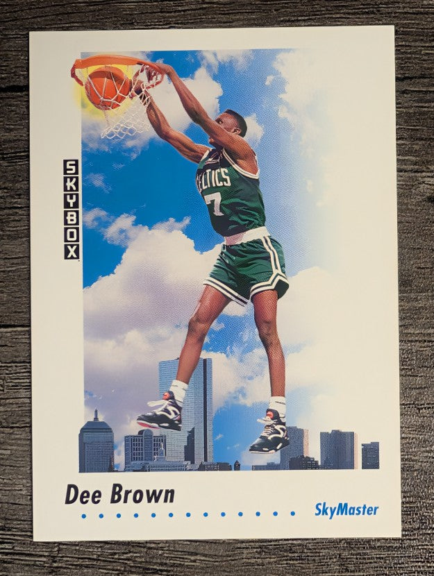 1991-92 SkyBox #577 Dee Brown SM