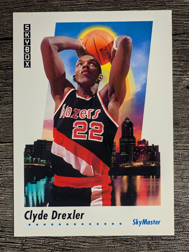 1991-92 SkyBox #579 Clyde Drexler SM