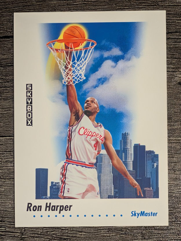 1991-92 SkyBox #581 Ron Harper SM