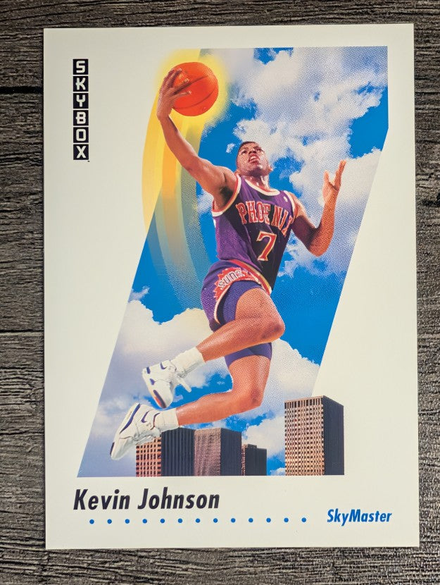 1991-92 SkyBox #582 Kevin Johnson SM