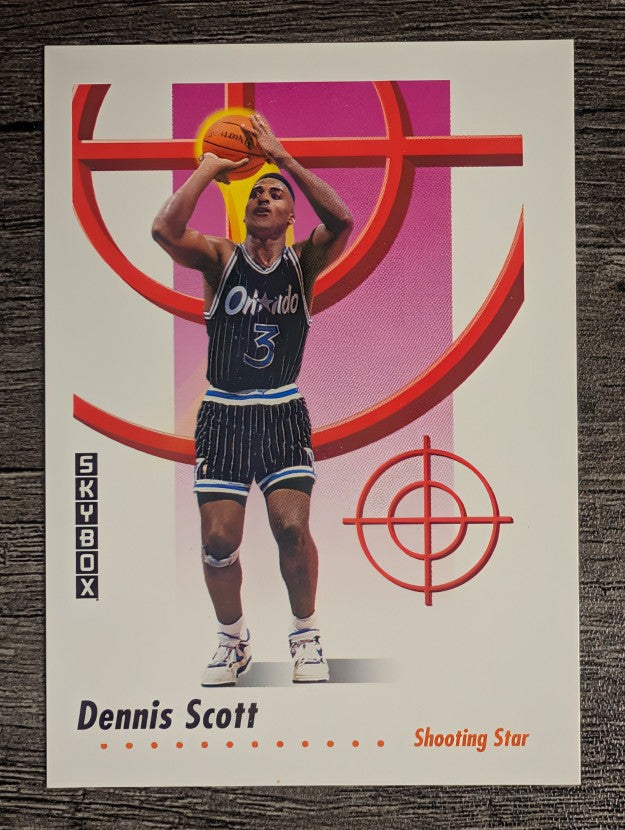 1991-92 SkyBox #602 Dennis Scott SS