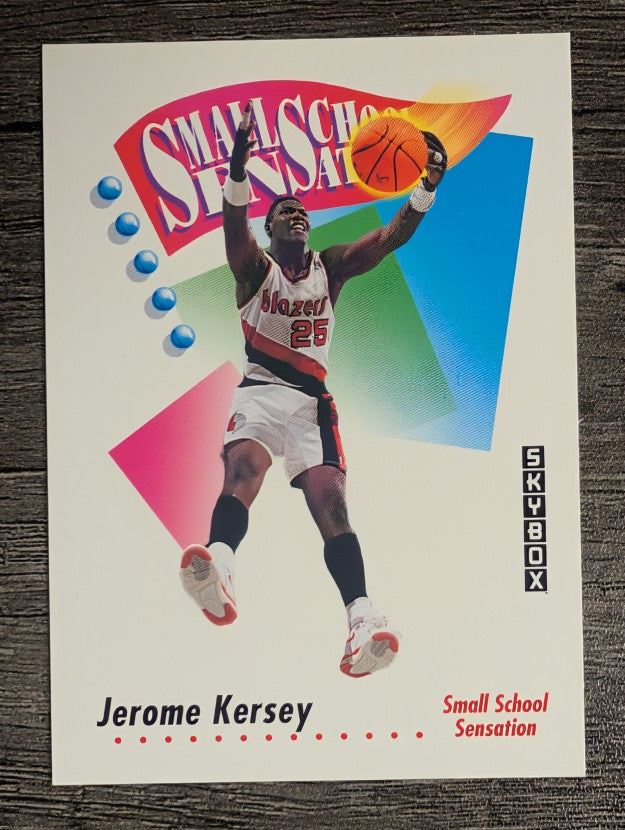 1991-92 SkyBox #604 Jerome Kersey SMALL