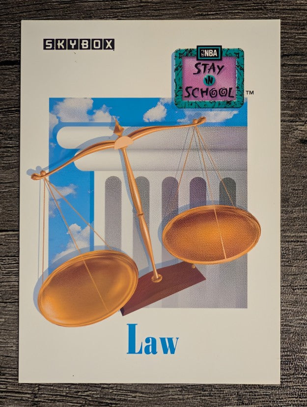 1991-92 SkyBox #612 Law