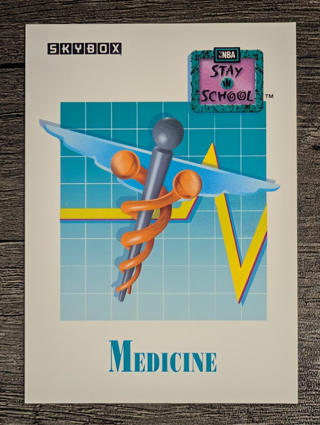 1991-92 SkyBox #614 Medicine