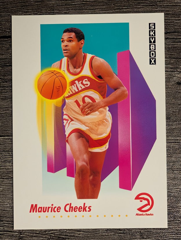 1991-92 SkyBox #615 Maurice Cheeks