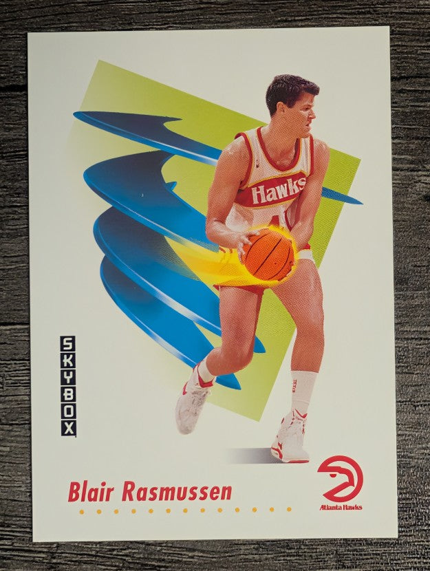 1991-92 SkyBox #617 Blair Rasmussen