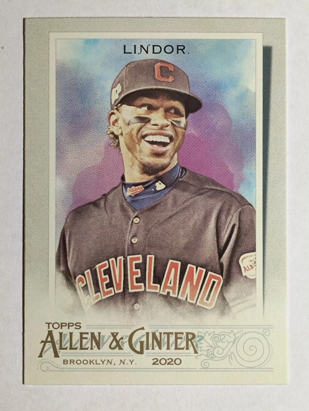 2020 Topps Allen and Ginter #93 Francisco Lindor