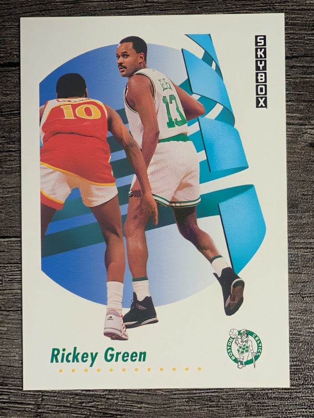 1991-92 SkyBox #619 Rickey Green