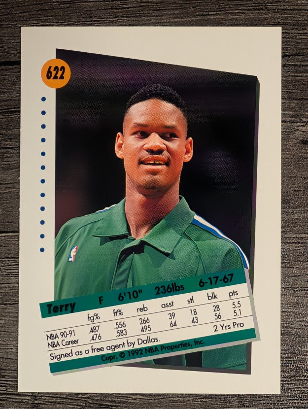 1991-92 SkyBox #622 Terry Davis